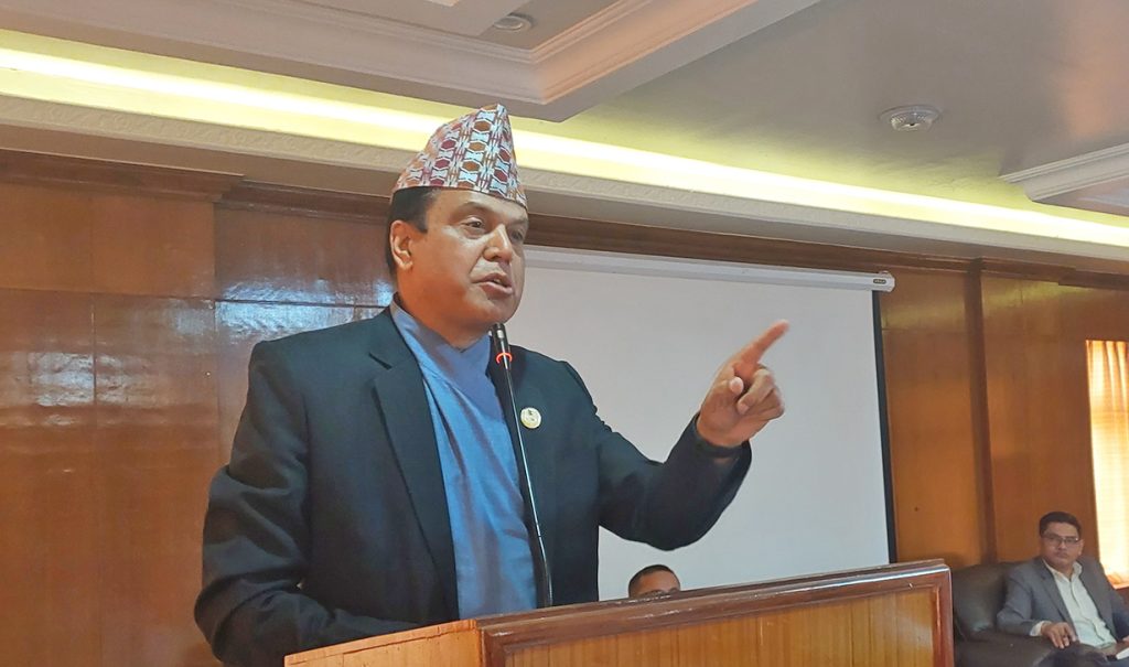 बागमती प्रदेशका सभामुखले उपसभामुखलाई बुझाए राजीनामा