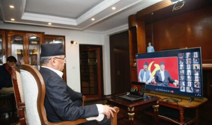 पार्टीप्रतिको सकारात्मक माहोललाई सङ्गठनमा बदल्न अध्यक्ष दाहालको निर्देशन