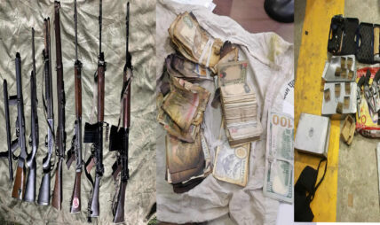 लुटपाटमा संलग्नहरूबाट ३३ लाख ७० हजार बरामद