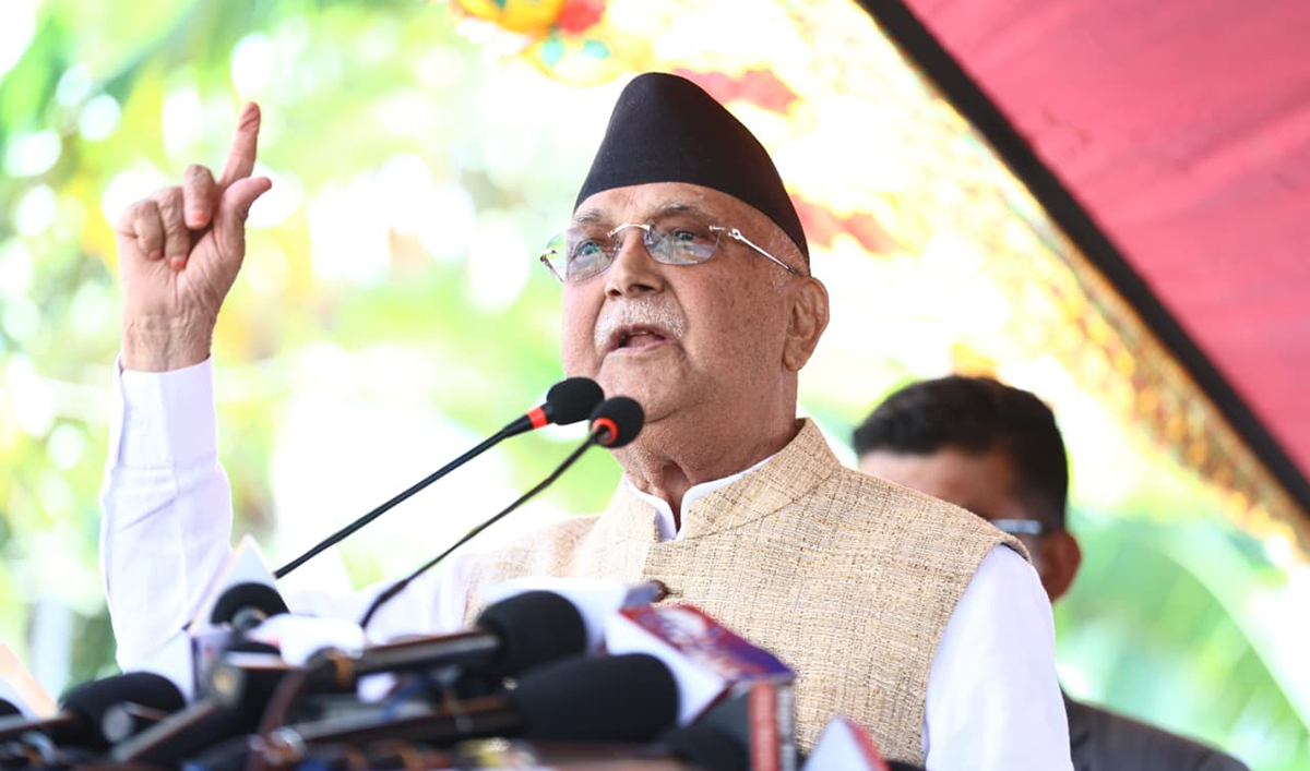 संसद् विघटन असंवैधानिक, पुनर्स्थापना गर्नुपर्छ : ओली संसद् विघटन असंवैधानिक, पुनर्स्थापना गर्नुपर्छ : ओली