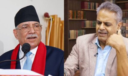 पूर्वएआईजी सुवेदीविरुद्ध प्रचण्डको सचिवालयले दियो साइबर व्युरोमा उजुरी