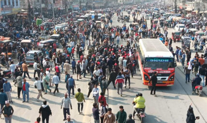 दमकमा ओलीविरुद्ध नाराबाजी, सुरक्षाकर्मीको संख्या बढाइयो