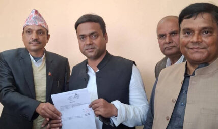 रौतहट-२ मा अफताब आलमका छोराले दिए कांग्रेसबाट उम्मेदवारी