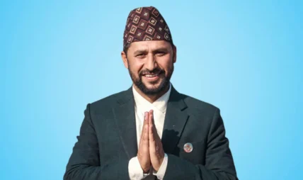 चितवन पुगे रवि लामिछाने