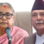 बालुवाटार पुगेर एमाले अध्यक्ष ओलीले गरे प्रधानमन्त्री कार्कीसँग २ घण्टा छलफल