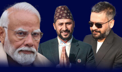 बालेन र रबिसङ्ग भारतीय प्रधानमन्त्रिको बार्ता