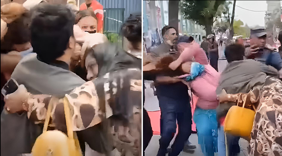 शोभा पाठकलाई अस्पताल पठाइयो, अम्बिका बस्नेत प्रहरी परिसरमा