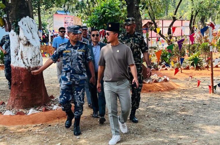 गृहमन्त्रीले पिर्के सलामी नलिने