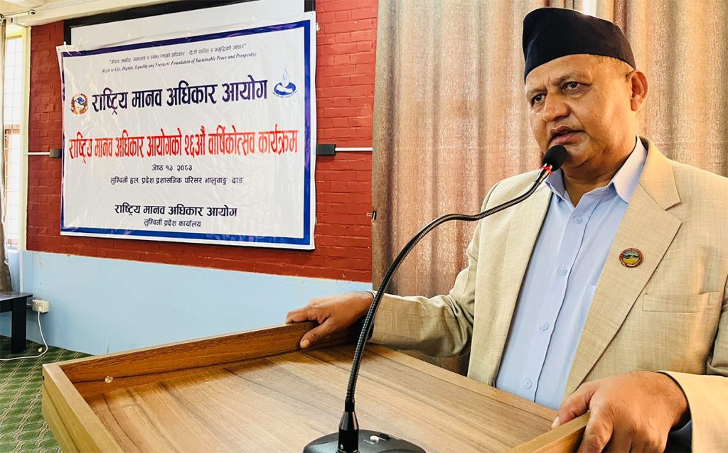 मानव अधिकार आयोगले जेनजी आन्दोलनको प्रतिवेदन सार्वजनिक गर्न आँट गर्नुपर्छ : मुख्यमन्त्री आचार्य
