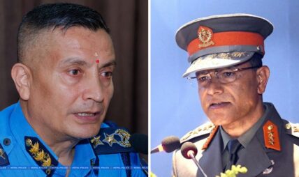 नेपाल प्रहरी र सशस्त्रका आईजीपीलाई विभागीय कारबाही गर्न सिफारिस