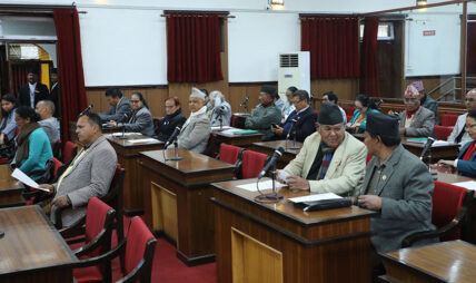 राष्ट्रिय सभालाई बिजनेसको कमी