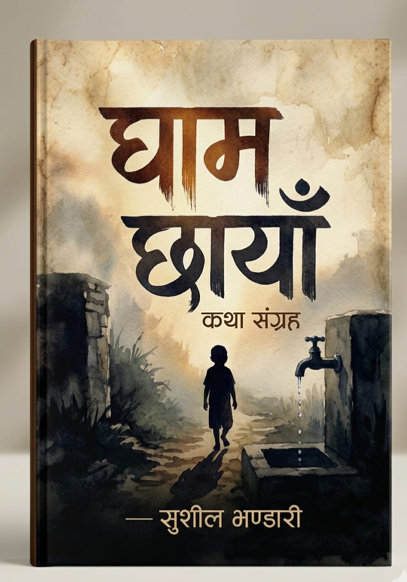 आर्थिक अभावका बीच १४ वर्षीय सुशील भण्डारीद्वारा कथा सङ्ग्रह “घाम छायाँ” प्रकाशन
