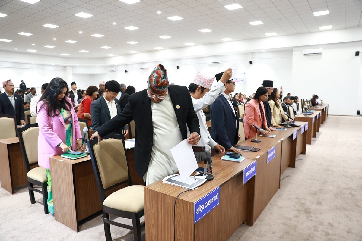 कार्यसूचीमै प्रवेश नगरी स्थगित भयो प्रतिनिधिसभा बैठक कार्यसूचीमै प्रवेश नगरी स्थगित भयो प्रतिनिधिसभा बैठक