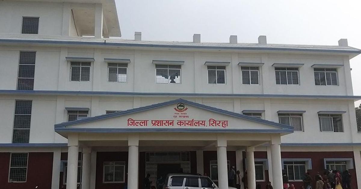 सिरहामा कर्फ्यु कार्यान्वयन गराउन सेना परिचालन