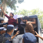 शिक्षामन्त्रीविरुद्ध ‘नेपो बेबी मुर्दावाद’ भन्दै प्रदर्शन, पाँच जना पक्राउ