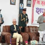 कर्णालीका नवनियुक्त मुख्यमन्त्री शाहीले लिए शपथ