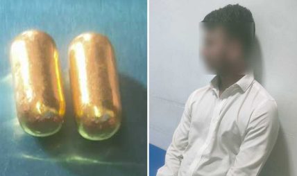 पेटभित्र लुकाएर ल्याएको सुनसहित विमानस्थलमा बंगलादेशी नागरिक पक्राउ