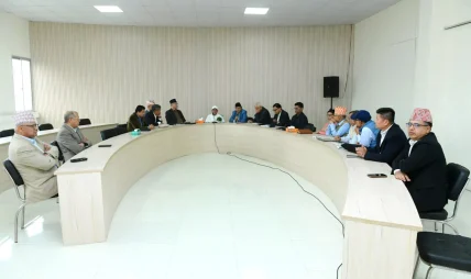 च्यासलमा एमाले सचिवालय बैठक, कार्यविभाजनबारे छलफल