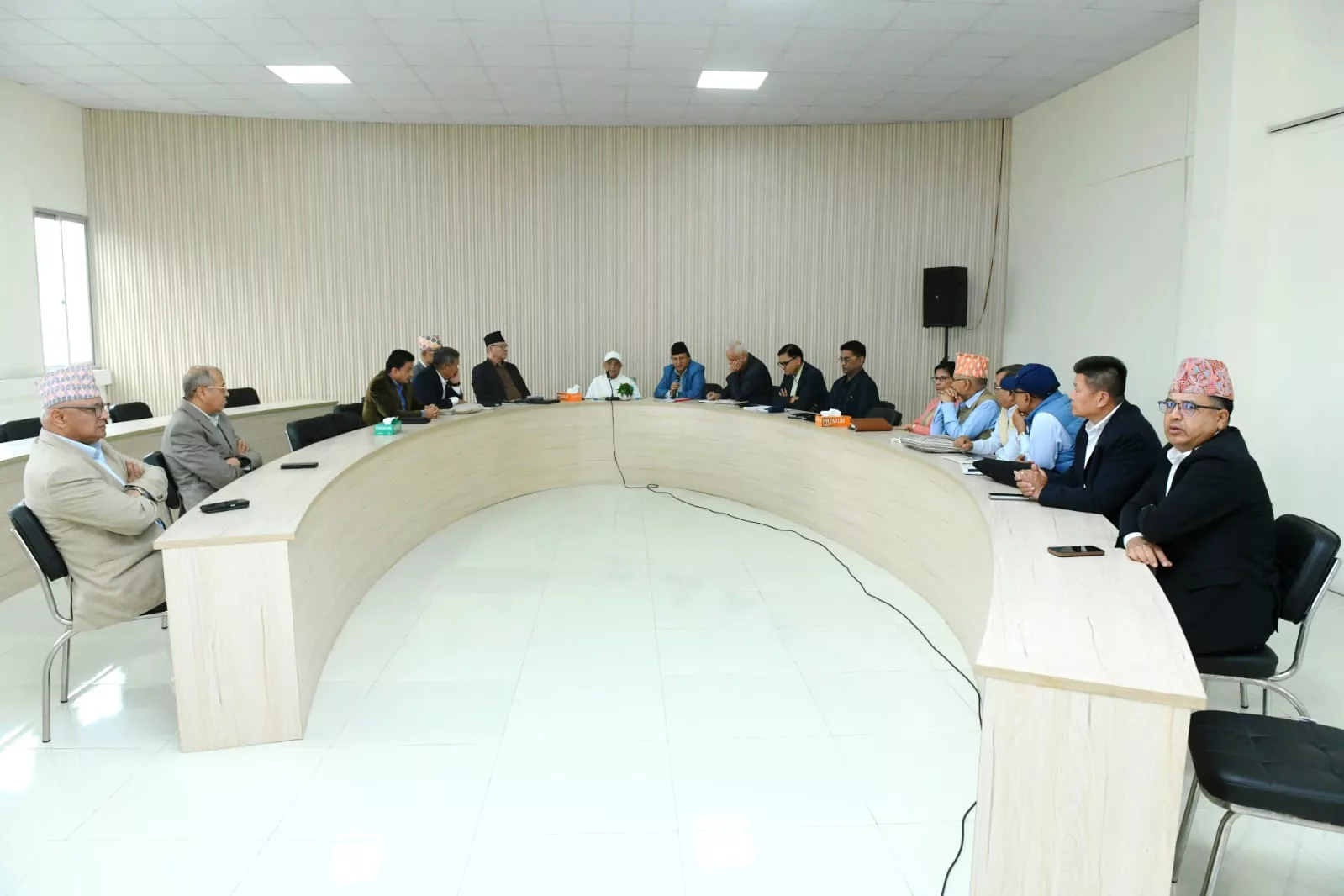 च्यासलमा एमाले सचिवालय बैठक, कार्यविभाजनबारे छलफल