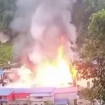 ताप्लेजुङको दोभान बजारमा आगलागी ताप्लेजुङको दोभान बजारमा आगलागी
